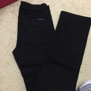 Authentic black Hudson jeans size 25